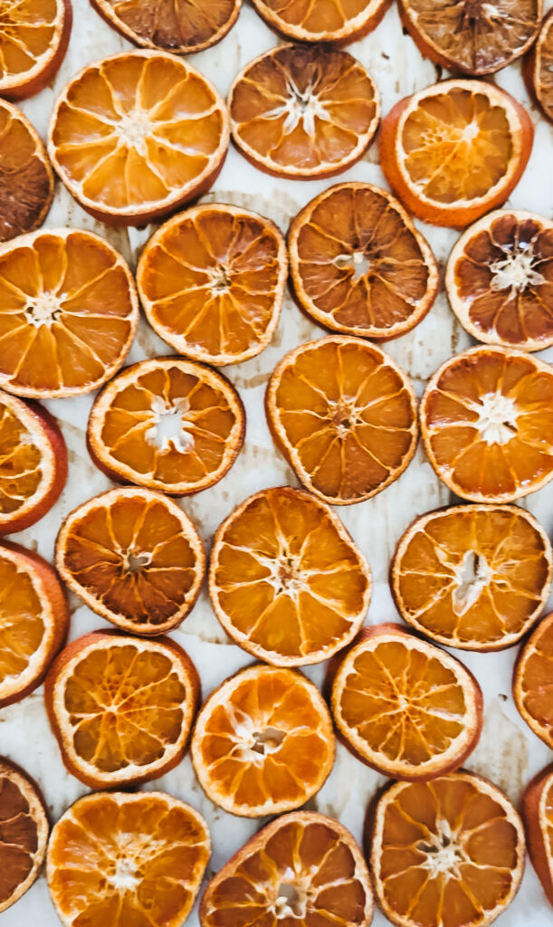How to Make Dehydrated Orange Slices FOR GIFTS & DECOR
