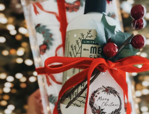 ‘Anything But Wine’ Hostess Gift Idea Part 3 // Guest Bathroom Essentials Kit