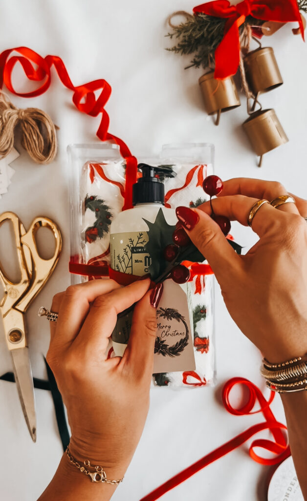 ‘Anything But Wine’ Hostess Gift Idea Part 3 // Guest Bathroom Essentials Kit - This is our Bliss