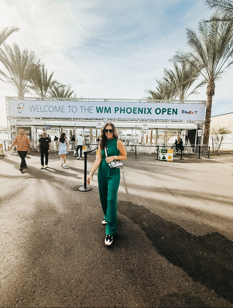 Waste Management Phoenix Open Outfit Ideas // Stylish & Sneaker-friendly Looks - what to wear to the WM PHX Open! - This is our Bliss