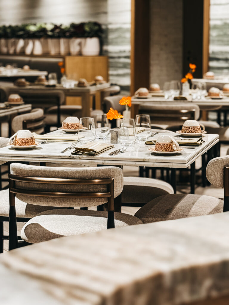 Poppy's Restaurant - Hilton Anaheim Review: The Best Disney Good Neighbor Hotel for Our Family of Five - This is our Bliss #disneyland