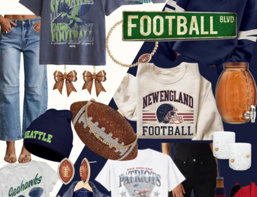 From Sidelines to Snacks // Seahawks & Patriots Outfit Inspo for Every Fan - This is our Bliss