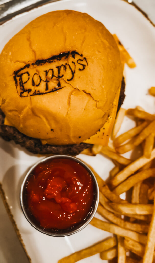 Poppy's Restaurant - Hilton Anaheim Review: The Best Disney Good Neighbor Hotel for Our Family of Five - This is our Bliss #disneyland