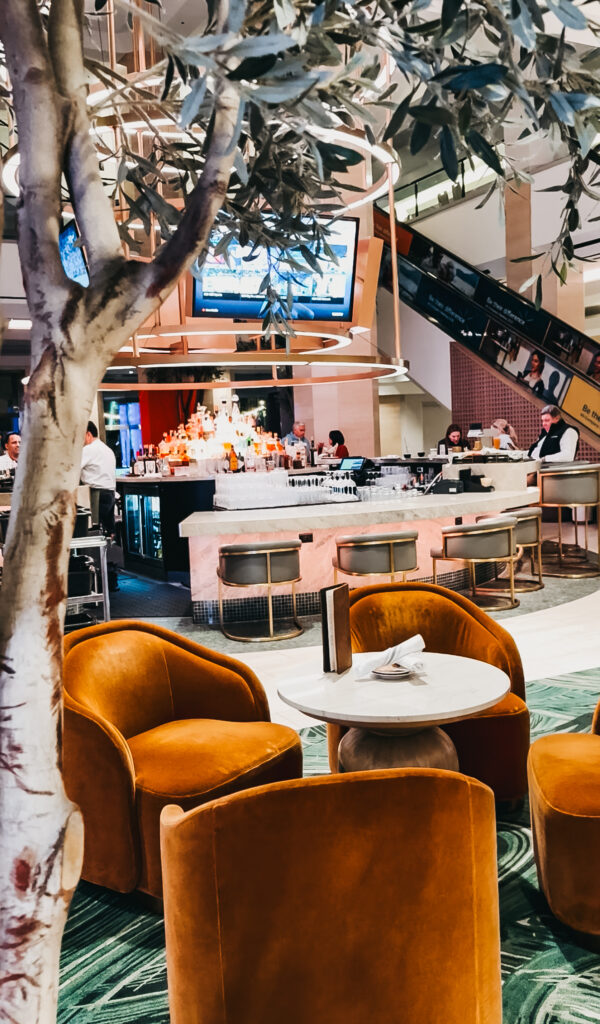 Poppy's Lounge - Hilton Anaheim Review: The Best Disney Good Neighbor Hotel for Our Family of Five - This is our Bliss #disneyland