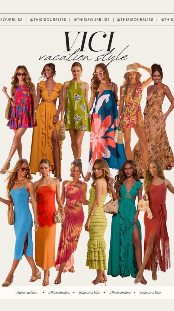 VICI Vacation & Spring Event Dresses: Chic, Colorful Styles for Every Occasion