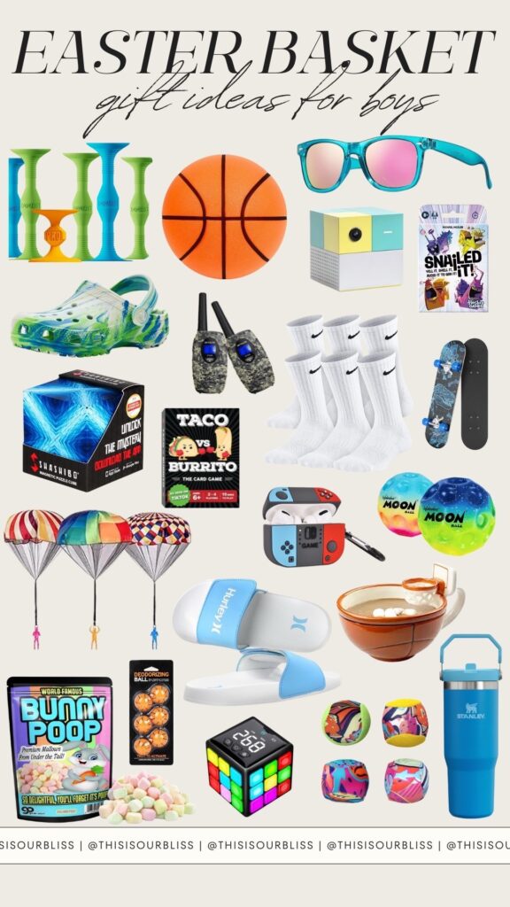 Last-Minute Easter Basket Ideas from Amazon (Boys + Teen Boys Approved) - This is our Bliss