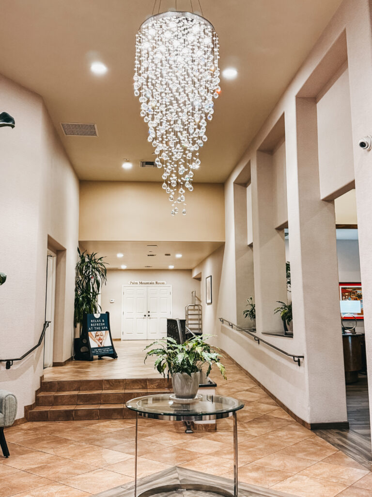 palm mountain resort & spa lobby - This is our Bliss