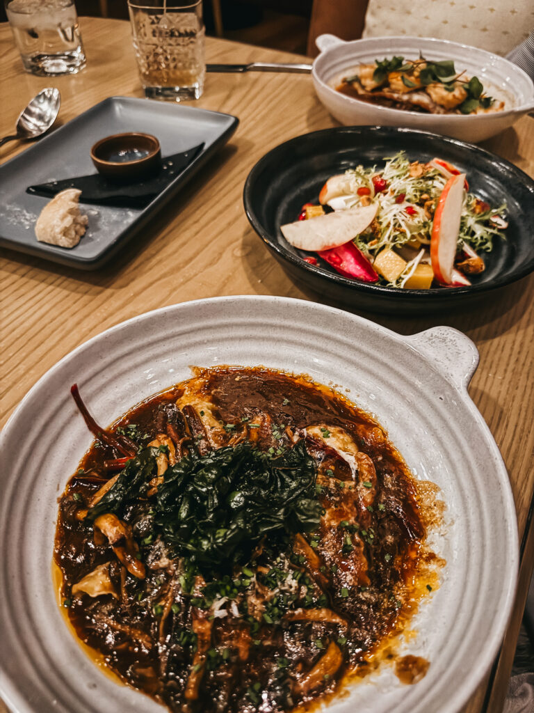 Kimpton Rowan Palm Springs Hotel for dinner at 4Saints - This is our Bliss