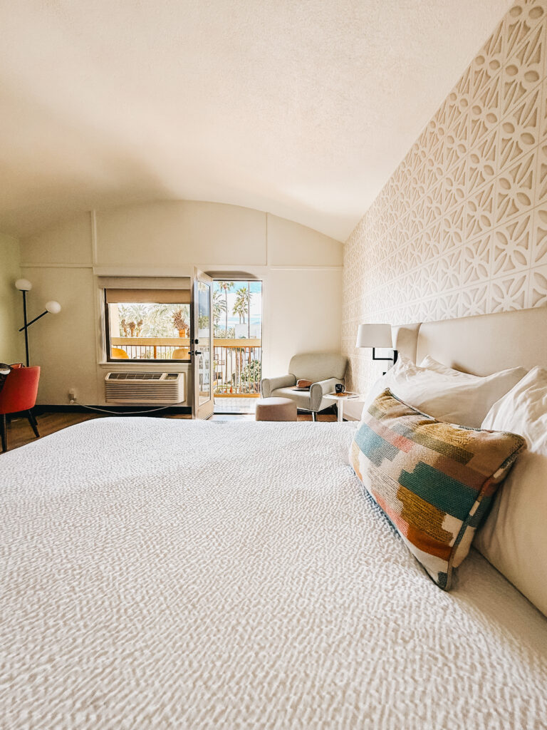 our pool & mountain view room - palm springs getaway - Palm mountain hotel & spa - This is our Bliss