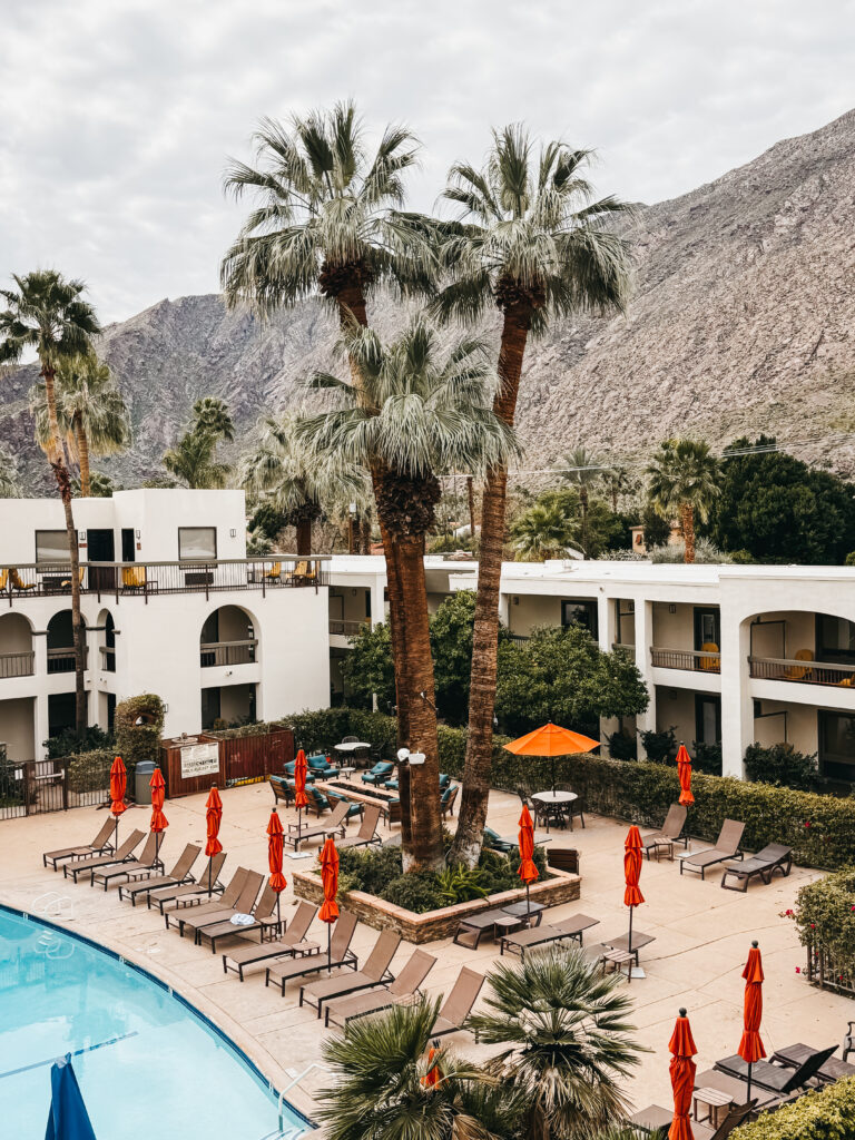 poolside at Palm Mountain Hotel & spa - This is our Bliss