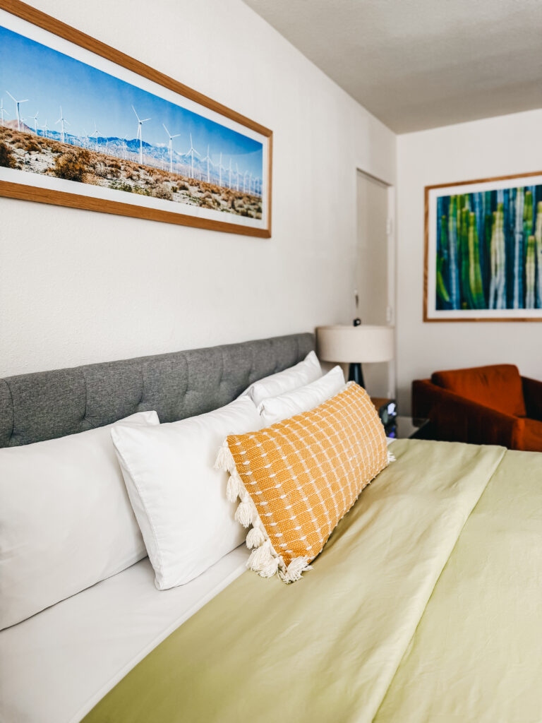 A Stylish Couples Getaway at the Skylark Hotel in Palm Springs - King Room - This is our Bliss