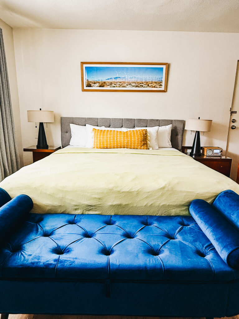 A Stylish Couples Getaway at the Skylark Hotel in Palm Springs - King Room - This is our Bliss