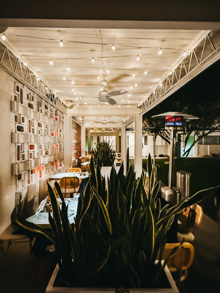 A Stylish Couples Getaway at the Skylark Hotel in Palm Springs - Lost Property Restaurant - This is our Bliss