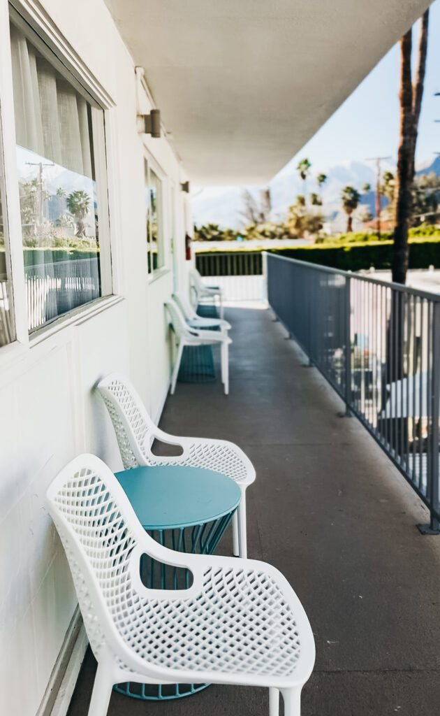 Stylish Getaway at The Skylark Hotel in Palm Springs - 28 unique boutique style rooms overlooking the San Jacinto mountains - This is our Bliss