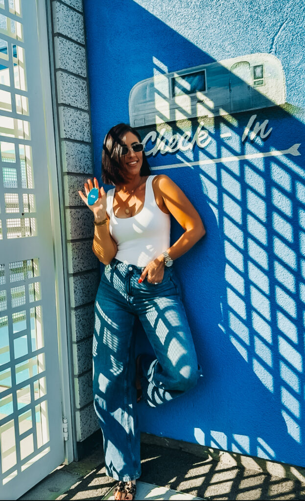 A Stylish Couples Getaway at the Skylark Hotel in Palm Springs - room keys - This is our Bliss