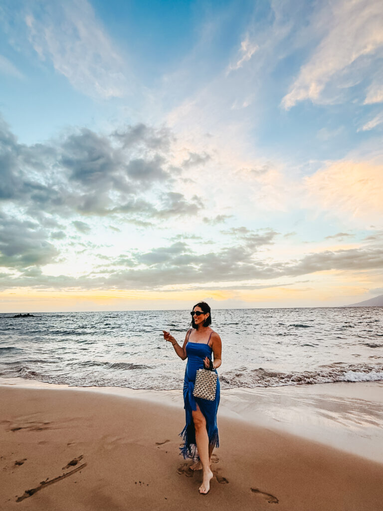 statement dinner dress in maui - What i wore in Maui - This is our Bliss