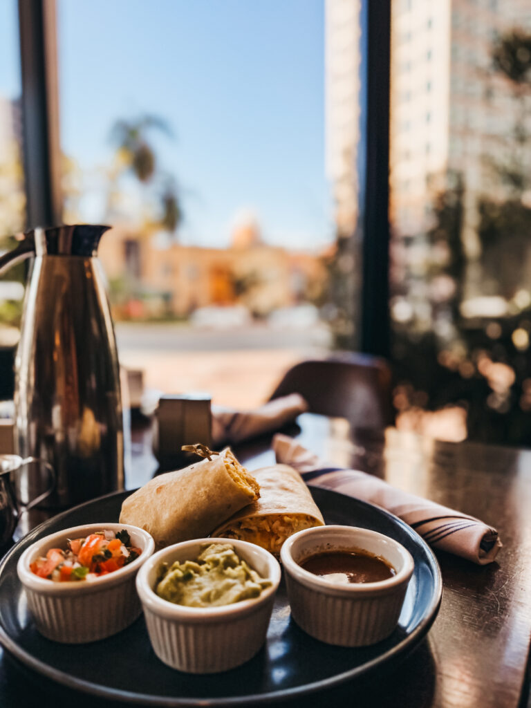 breakfast at The Cafe at Westin San Diego bayview - This is our Bliss