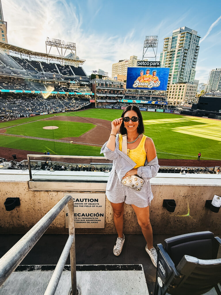 What I wore to the Savannah Bananas game - This is our Bliss