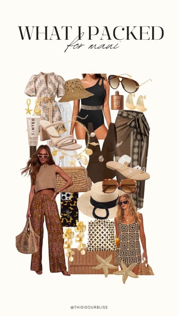 What I Wore in Maui: Effortless Beach Vacation Outfits (From Pool Days to Sunset Dinners)