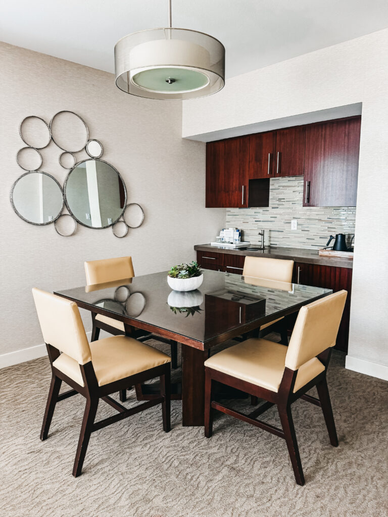 corner suite with ocean and pool view - perfect for a family of five - Cape Rey Carlsbad - This is our Bliss