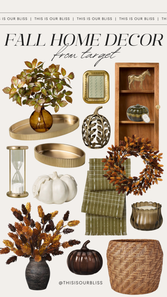 Fall Home Decor from Target - This is our Bliss