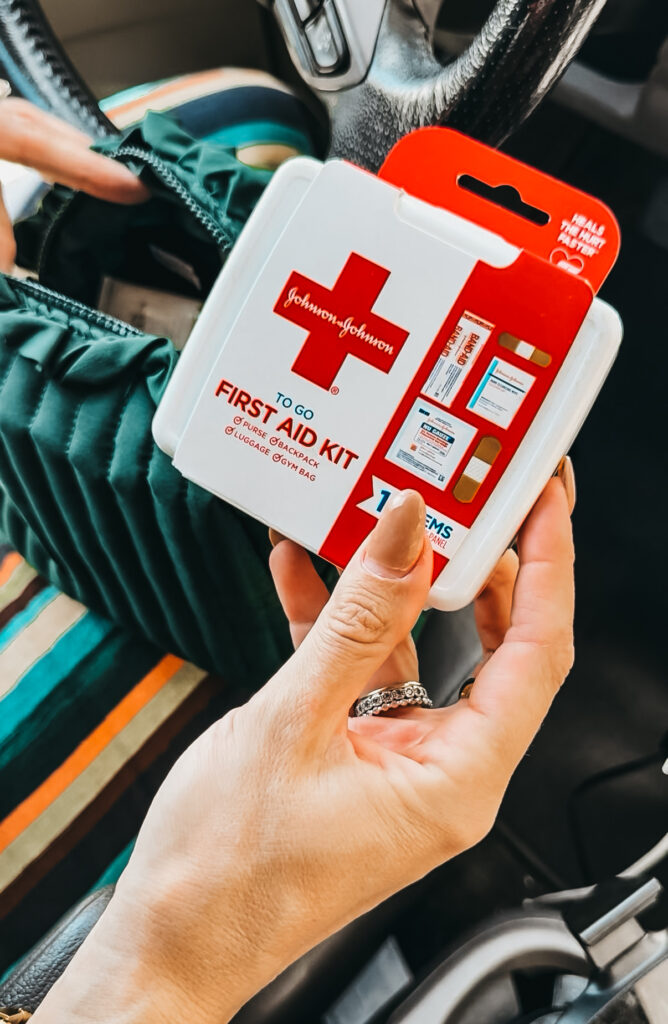 Day 12 of 12 Days of Back-to-School Prep: Mom's Car SOS Pouch