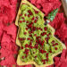 5 minute guacamole Christmas tree board - holiday appetizer idea - This is our Bliss